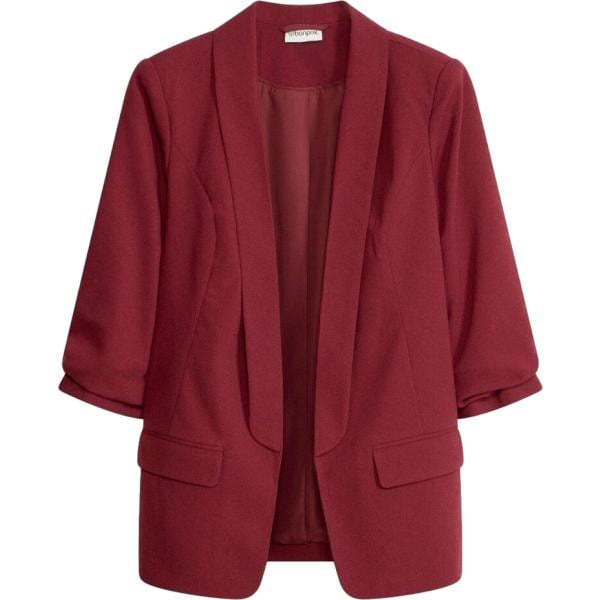 blazer bonprix rosso