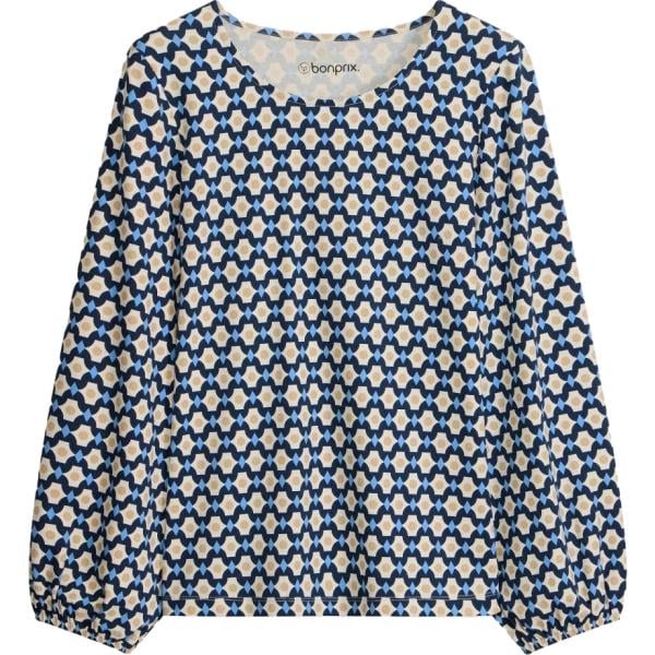bluse bonprix blu