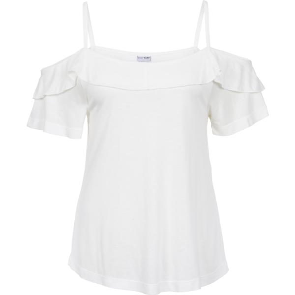 top Bodyflirt bianco