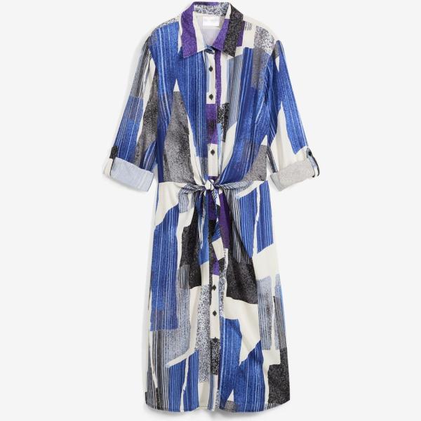 vestiti chemisier bonprix grigio animalier