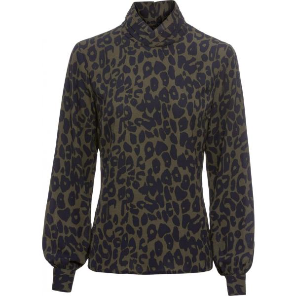 bluse Rainbow nero animalier