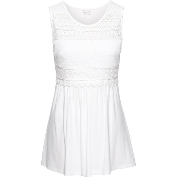 top Bodyflirt bianco