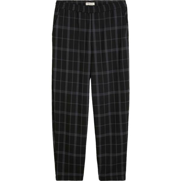 Pantaloni da donna in nero pece in viscosa bonprix