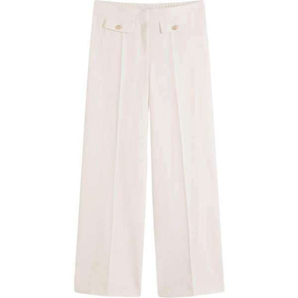 pantaloni bonprix bianco