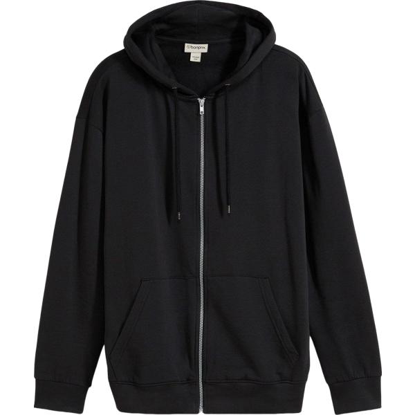 felpe con cappuccio bonprix nero