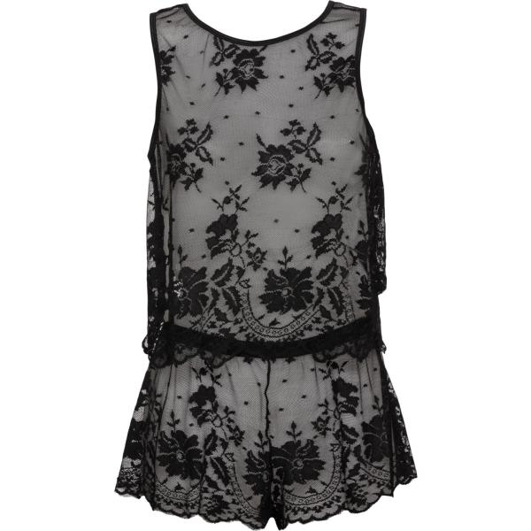 top bonprix grigio a fiori