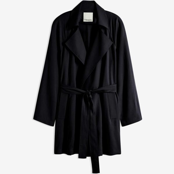 trench bonprix nero