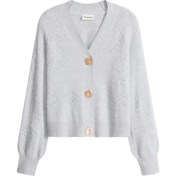 cardigans bonprix grigio