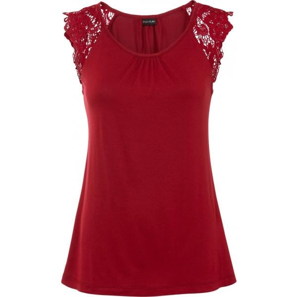 top Bodyflirt rosso