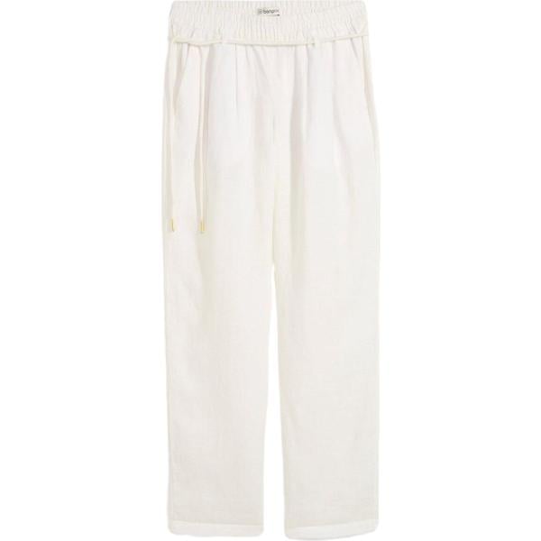 pantaloni bonprix bianco