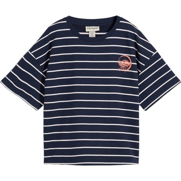 t-shirt bonprix blu