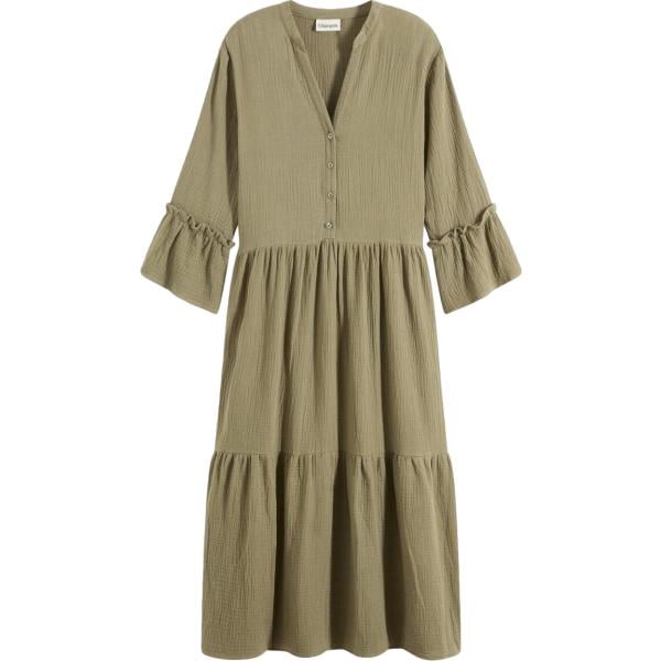 vestiti midi/longuette bonprix marrone