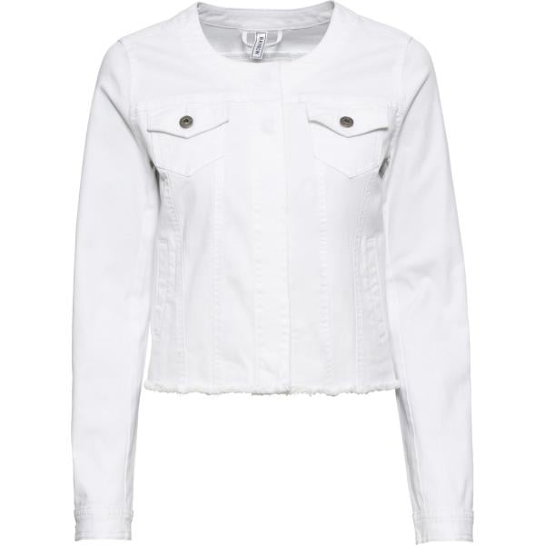 Giacca twill bianco Bpc bonprix collection verde