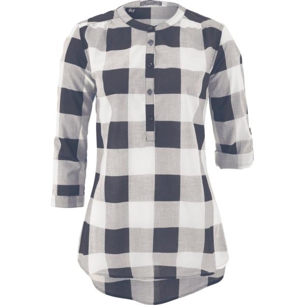 bluse Bpc bonprix collection grigio a quadri