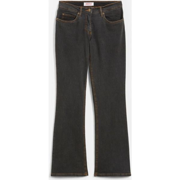 jeans bootcut bonprix nero