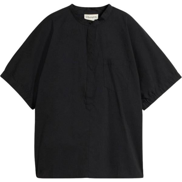 Blusa da donna in nero pece a maniche corte bonprix bonprix