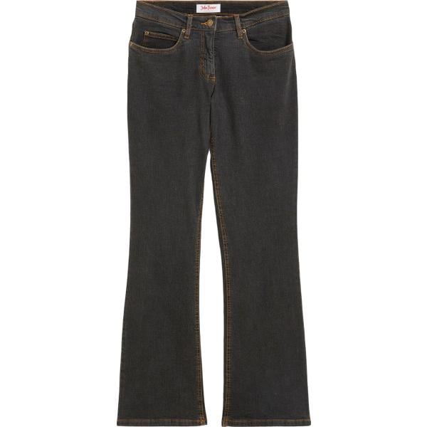 jeans bootcut bonprix nero