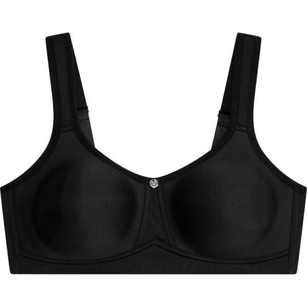 Reggiseno da donna senza ferretto in nero pece bonprix