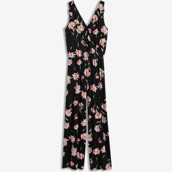 tute bonprix nero a fiori