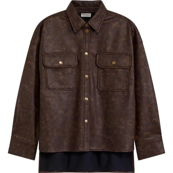 camicie bonprix marrone