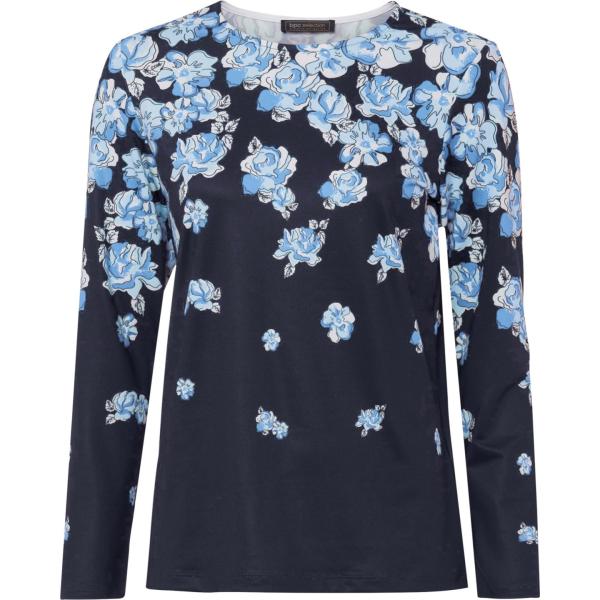 maglieria bonprix blu a fiori
