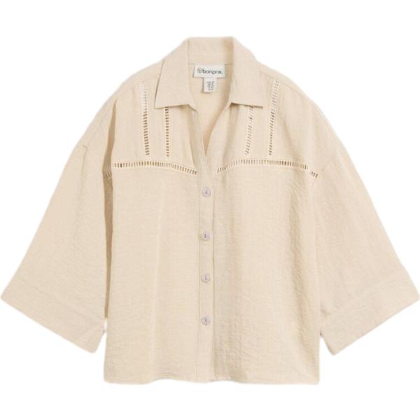 camicie bonprix marrone