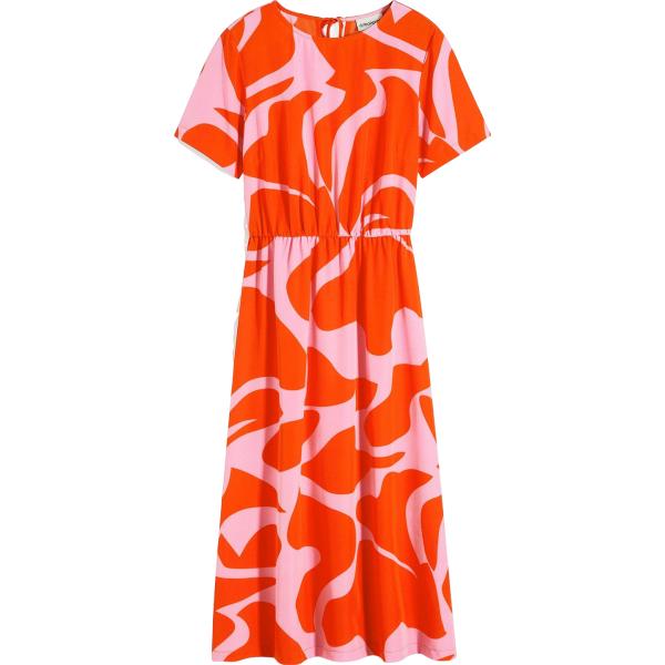 vestiti midi/longuette bonprix arancione