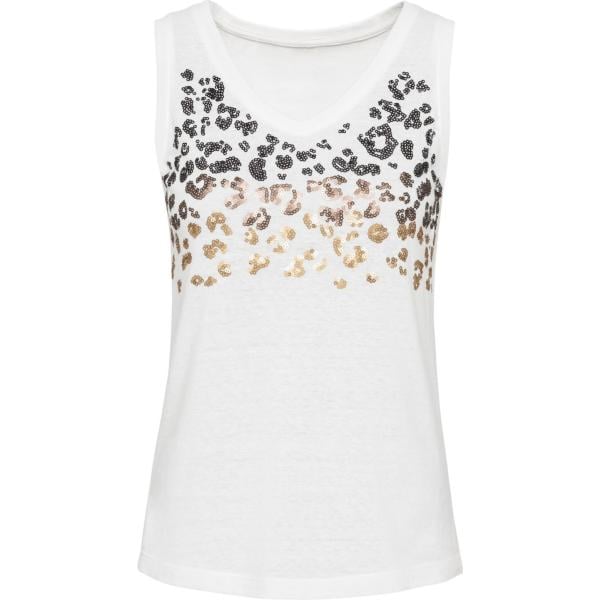 top Bodyflirt bianco
