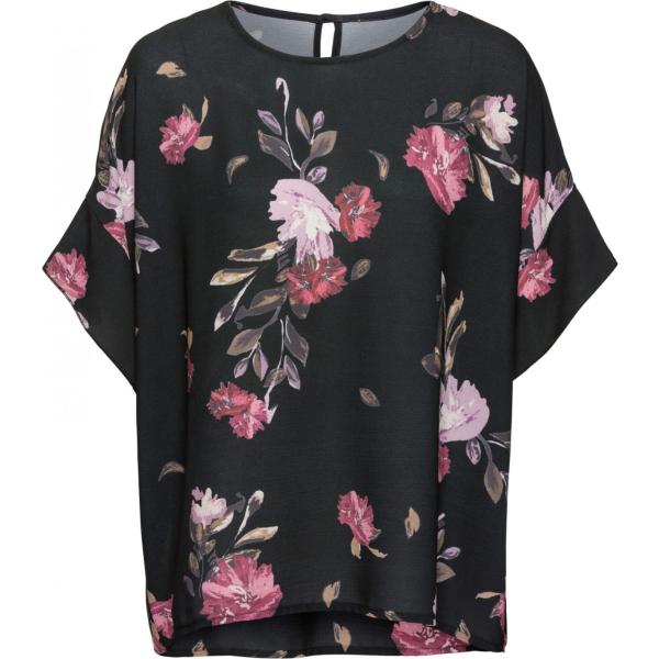 bluse Bodyflirt nero a fiori