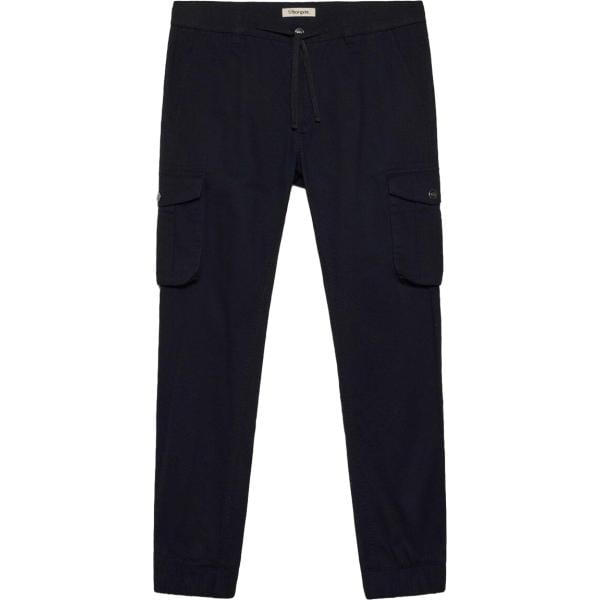Pantaloni cargo da uomo in nero pece bonprix