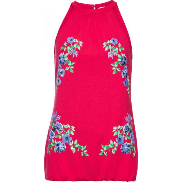 top Bodyflirt viola con stampe