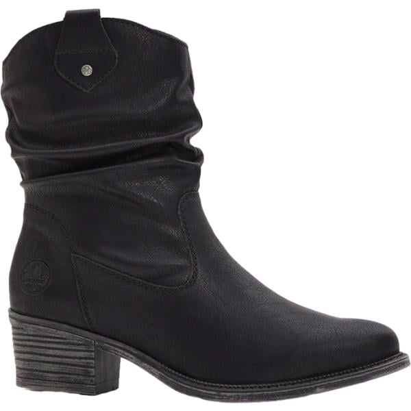 Stivaletti texani da donna in nero pece bonprix bonprix