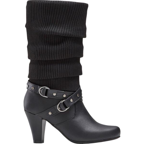 stivali bonprix nero