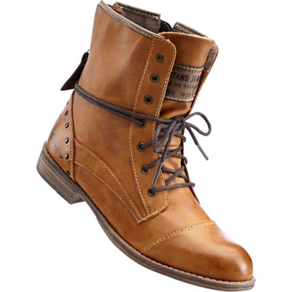 Stivaletti con zip marrone bonprix grigio