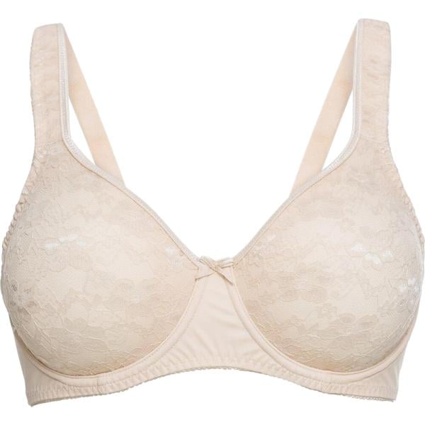 Reggiseno da donna in beige sabbia curvy con spalline bonprix