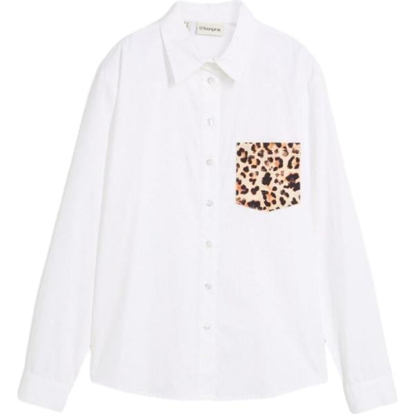 camicie bonprix bianco