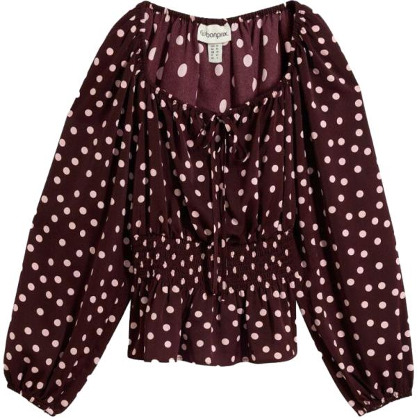 bluse bonprix nero