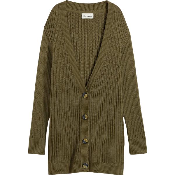 cardigans bonprix verde