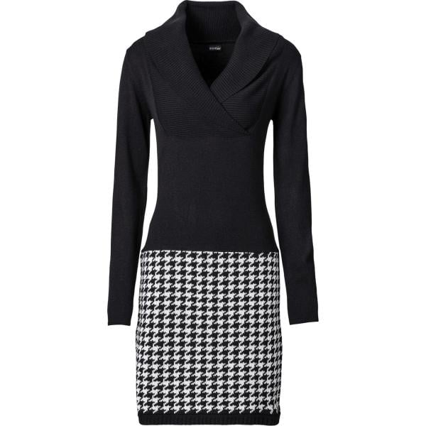 vestiti bonprix nero pied de poule