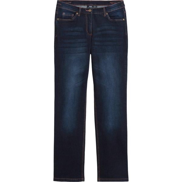 jeans dritti bonprix blu