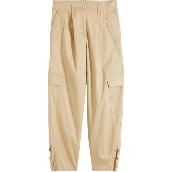 pantaloni cargo bonprix marrone