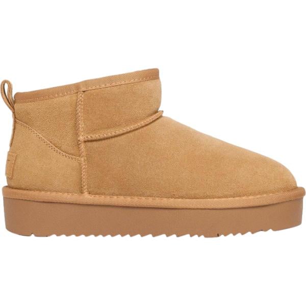 Stivaletti da donna in marrone chiaro in pelle bonprix