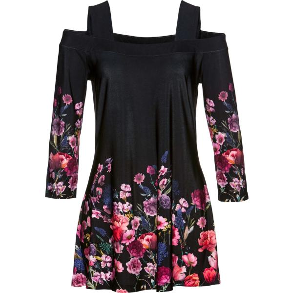 maglieria bonprix nero a fiori