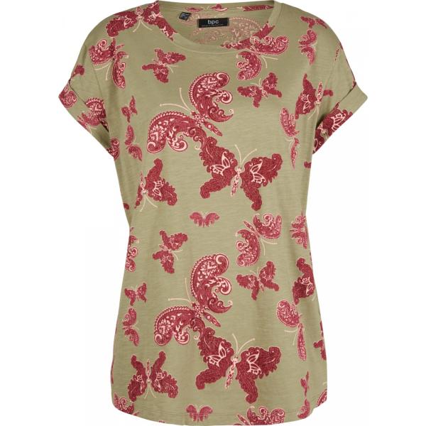 t-shirt Bpc bonprix collection marrone a quadri