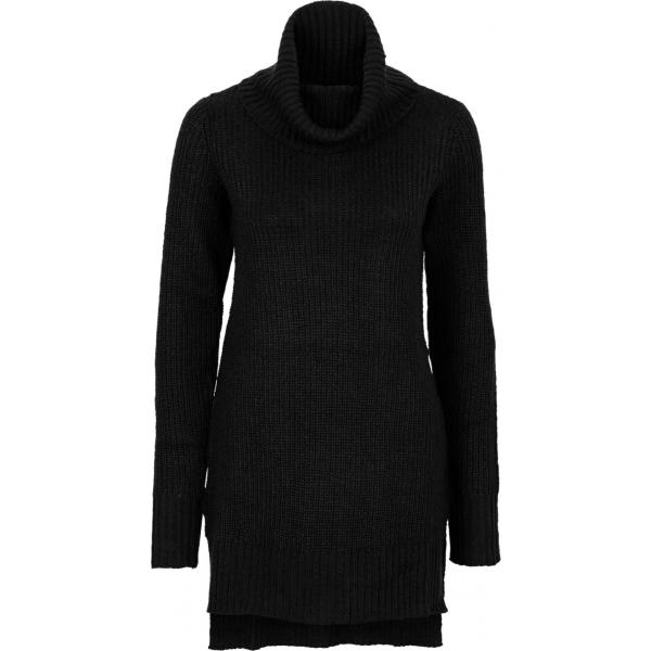 Pullover spacchi laterali collo alto nero Bodyflirt nero