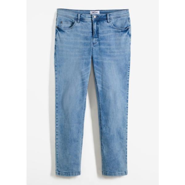 jeans dritti bonprix blu