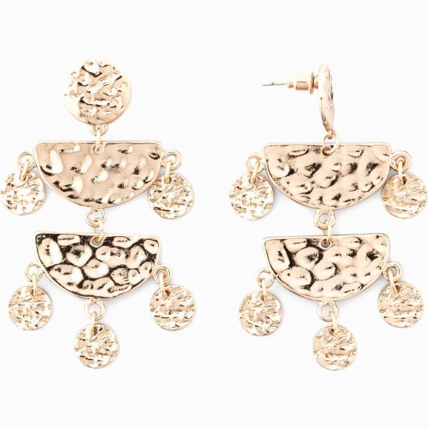 orecchini Bpc bonprix collection marrone