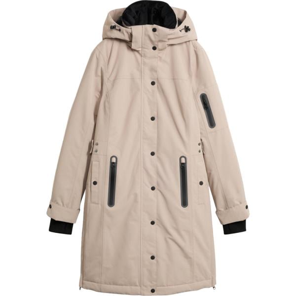 Piumino da donna in grigio scuro tessuto impermeabile bonprix bonprix
