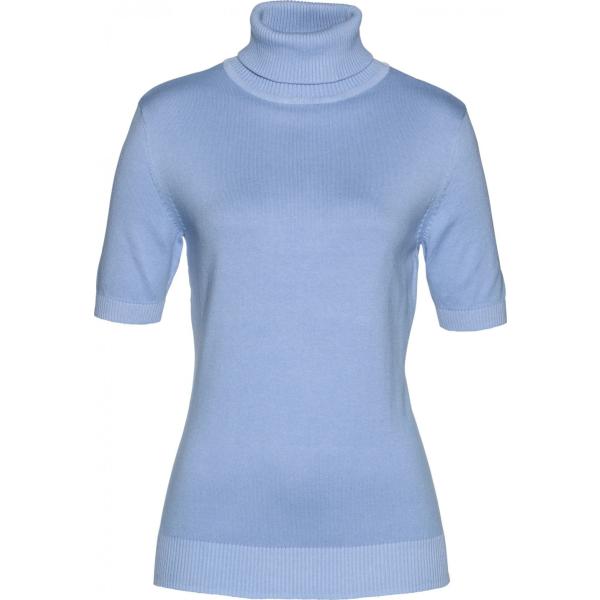 Pullover a maniche corte Bpc selection blu