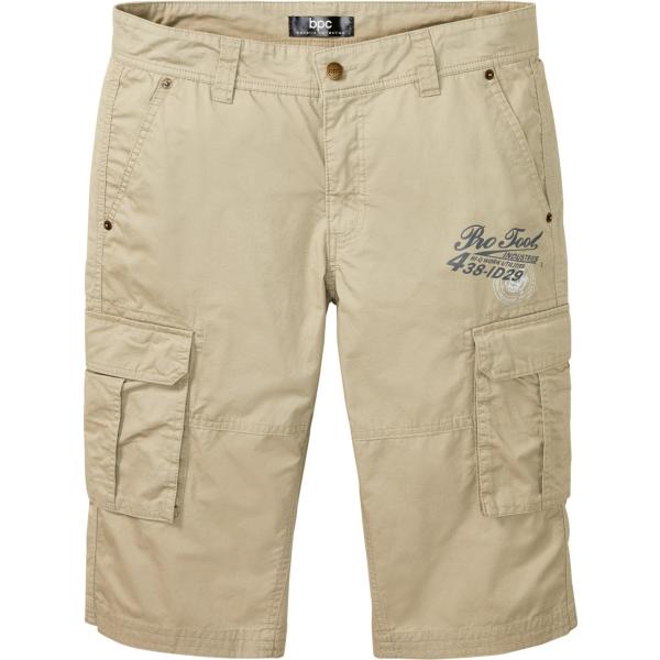 bermuda bonprix marrone con stampe